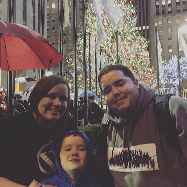Made it to the Rockefeller tree