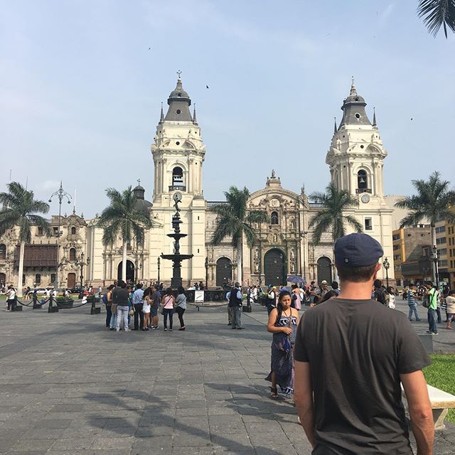 Miguel in city center of Lima.