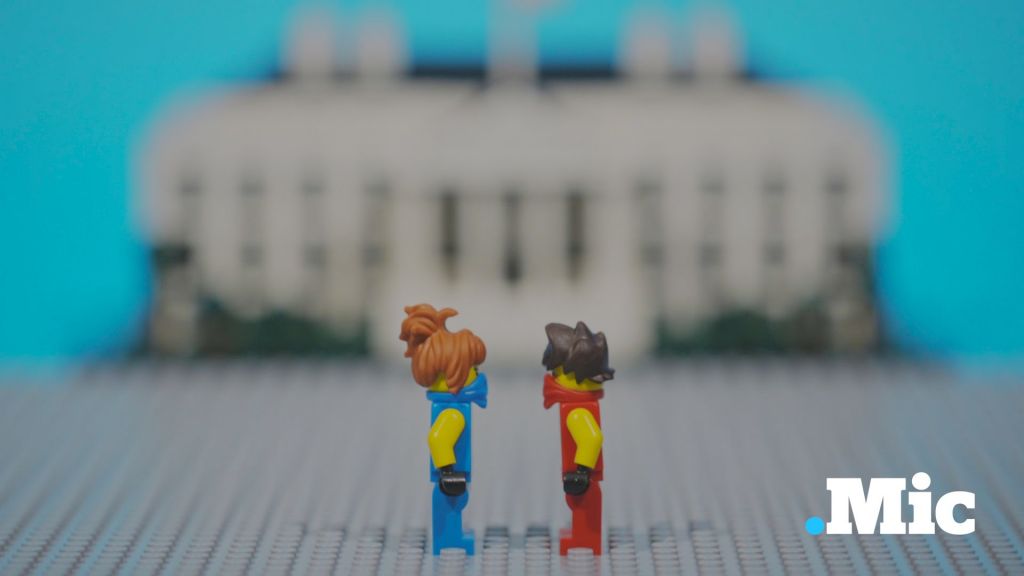 How a Caucus Works, Explained with Lego