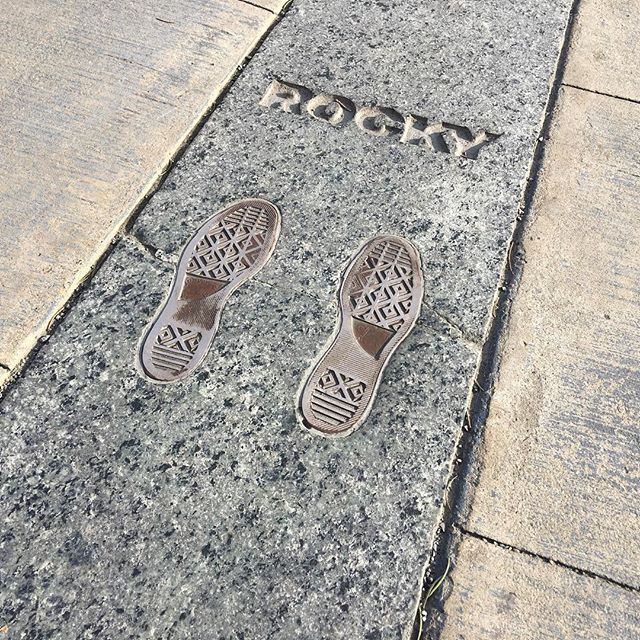 For those that decide to run up the Rocky steps, you can even stand in the same place he did.