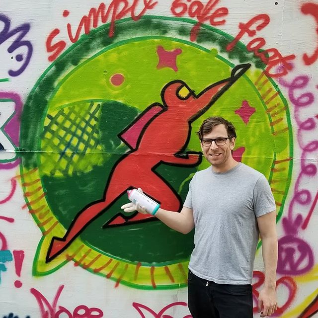 Derek Smart and our Jetpack graffiti